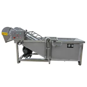 Machine de lavage automatique pour pommes de terre, haute qualité, en acier inoxydable, grand format, industriel