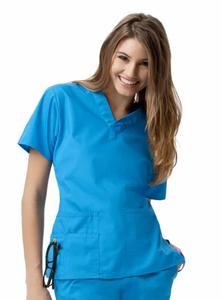 Set di uniformi Scrubs set di uniformi <span class=keywords><strong>bianche</strong></span> in TWILL uniformi ospedaliere per le donne scrub medici manica lunga Songxin o Logo personalizzato - Product Image 2