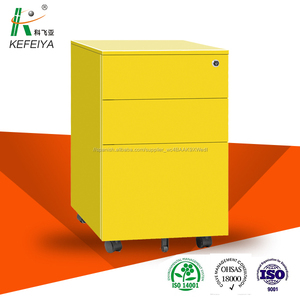 Best seller de 3 cajón con cerradura del gabinete móvil - Product Image 3