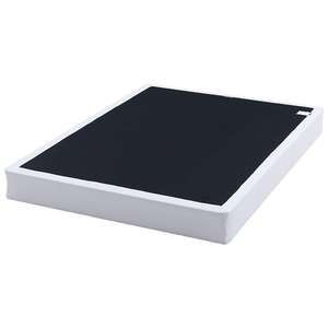 <span class=keywords><strong>Base</strong></span> Letto in Metallo con Struttura Pieghevole, Supporto <span class=keywords><strong>per</strong></span> <span class=keywords><strong>Materasso</strong></span> a Rete Metallica, Disponibile in Misure Singolo, Matrimoniale, Queen e King - Product Image 1