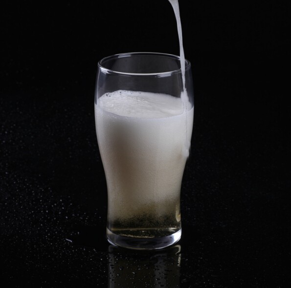 Handmade Heat OEM logo Clear Beer Glass Cup Tea Juice Glass Cup Beer Glass