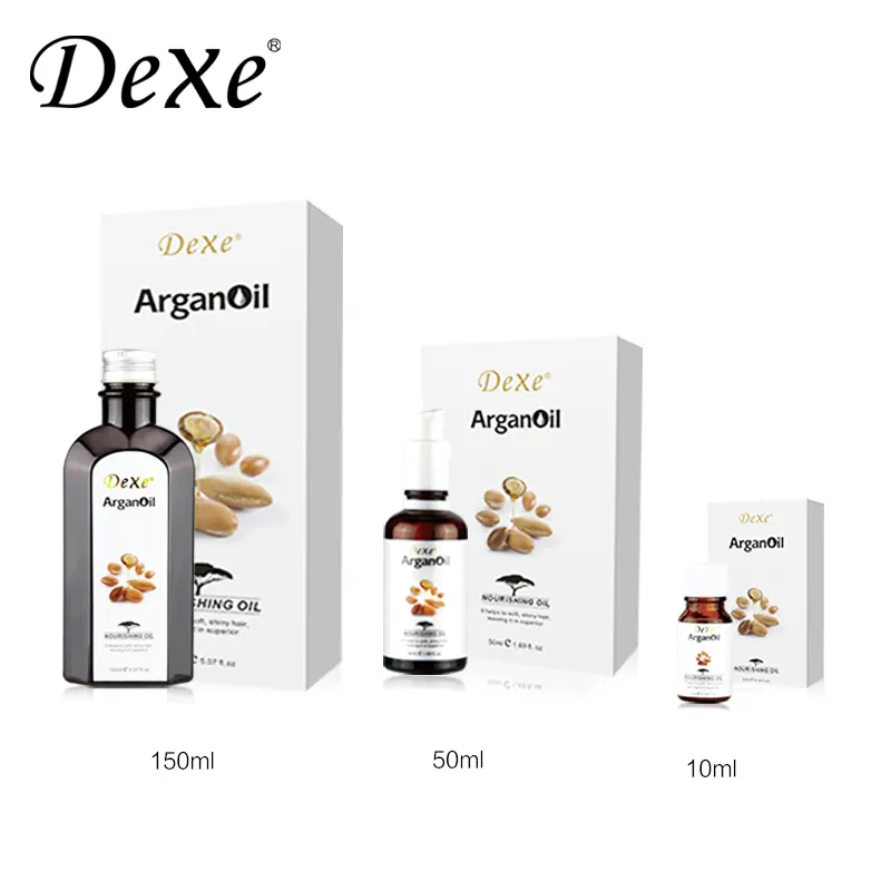 New Trends Dexe Best Selling Products Morocco Argan Oil And Sweet Almond Oil For Keratin Hair Treatment