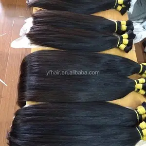 Best Verkopende Braziliaanse Bulk Haar Pre Gevlochten Haar Weave Onverwerkte Gesneden Uit Een Donor Hair