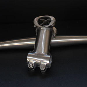 El Mejor <span class=keywords><strong>Precio</strong></span> de manillar de bicicleta de titanio, tija de sillín, vástago de manillar, abrazadera de poste de sillín para bicicleta de carretera o bicicleta de montaña - Product Image 4