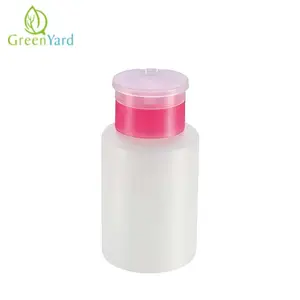 24/410 Empty Plastic Nail Polish Remover Bottle With Pump Plastic Nail Pump