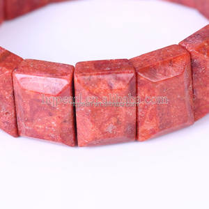 <span class=keywords><strong>Bracciale</strong></span> in Spugna di <span class=keywords><strong>Corallo</strong></span> Rosso Modelli di Bracciali da Uomo - Product Image 5