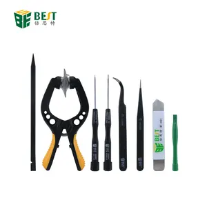 BST-609 8 in 1 Repair Tool Kit Screwdriver Disassemble Opening IPhone Pry Tools Cell Phone LCD Screen Opening Tool