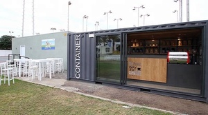 Moderna cafetería contadores Café bar 40ft contenedor tienda booth quiosco de comida modular contenedor de envío <span class=keywords><strong>restaurante</strong></span> - Product Image 4