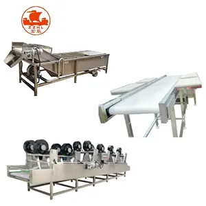 Industrial Orange Washing Machine Grading Machine Orange Juice MakingProuction line