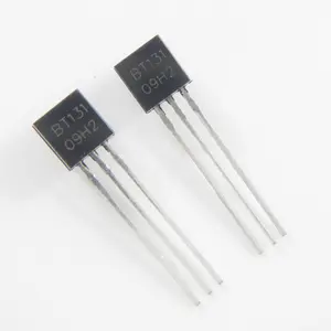 Transistor Bt131 Transistor BT131-600 BT131-800-TO-92 Transistor Triac Thyristor Cổng Nhạy Cảm 1A 600V 800V TO92-3