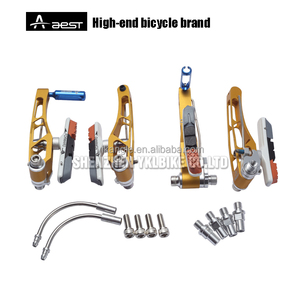 เบรกจักรยานแบบวีเบรก AEST, แขนเบรกปรับระยะได้ยาว, ผ้าเบรกจักรยานแบบวีเบรก - Product Image 2