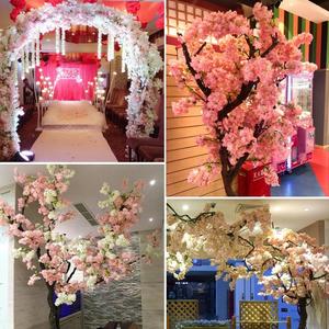 Diversi Tipi di Seta Cherry Blossom Ramo di Un Albero Artificiale <span class=keywords><strong>Sakura</strong></span> Fiore Per La Decorazione di Nozze - Product Image 4