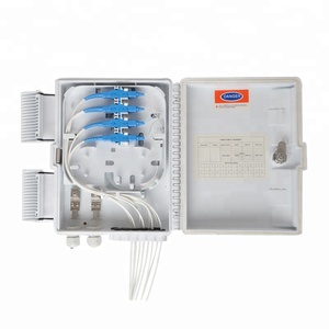 Caja de Distribución de <span class=keywords><strong>Conexión</strong></span> de <span class=keywords><strong>Cable</strong></span> de <span class=keywords><strong>Fibra</strong></span> <span class=keywords><strong>Óptica</strong></span> Hager para Exteriores IP65 - Product Image 1
