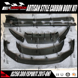 Hàng Mới Bộ Thân Máy Bằng <span class=keywords><strong>S</strong></span>ợi Carbon Phong Cách Nghệ Nhân Cản Trước Bộ Khuếch Tán Mép Bên Cánh Gió Cho Lexu-<span class=keywords><strong>s</strong></span> Is250 300 <span class=keywords><strong>F</strong></span> Sport 2017-2018 - Product Image 6