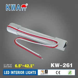 Factory High Quality High lumen Newest 12V 24V 9 LED Vehicle Auto Interior lineat Light bar für Caravan,Cabin,RV With CE RoHS