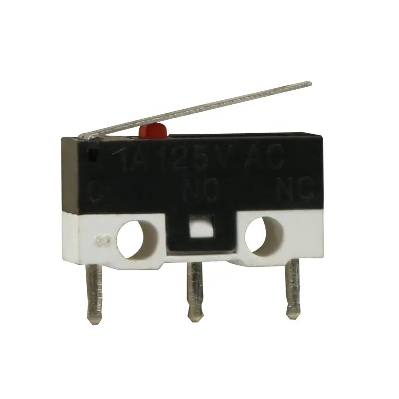 Rato micro interruptor com fio de solda