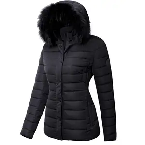 Women's name brand winter coats winter parka hooded slim down jackets,fujian,China