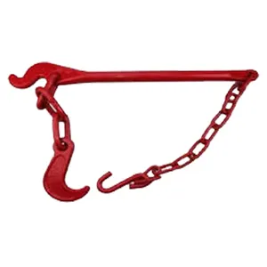 G80 G70 Alloy Steel Chain Fastener Spring Lashing Lever Tension Lever Type Drop Forged Load Binder With Ce Certificate