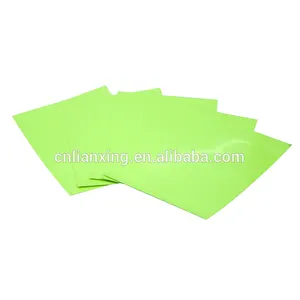 China self adhesive luminous sticker vinyl glowe in the dark a4 paper