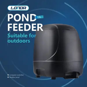 Automatic Fish Feeder Timer High Capacity Pond Fish Feeder Suitable for Outdoor