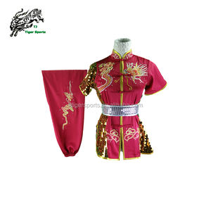 Vêtements <span class=keywords><strong>Tai</strong></span> <span class=keywords><strong>Chi</strong></span> <span class=keywords><strong>Wu</strong></span> Shu de compétition en satin de haute qualité pour la lutte Kung Fu et les arts martiaux - Product Image 6