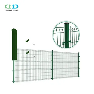 Kaynaklı tel köpek çit panelleri/açık metal çit