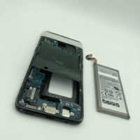 Écran LCD tactile, carte mère de test pour Samsung S6 Edge Plus S7 S8 Plus S9 Plus, test de l'écran LCD avec cadre intermédiaire et batterie