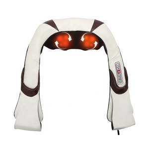Vibromasseur électrique sans fil, appareil de massage des épaules et du dos, pétrissage avec chauffage, santé, mains libres, meilleur produit - Product Image 5