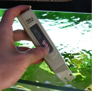 Pluma Digital de prueba de agua TDS para acuario, herramienta de prueba de tanque de peces, medidor de dureza de agua, pluma TDS