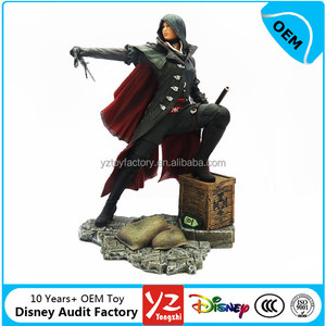 Juego y película coleccionables personalizados, juguetes de plástico 3D para exhibición, figuritas de PVC seccionales Ezio y Evie - Product Image 2