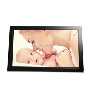Pros 24 pulgadas LED HD <span class=keywords><strong>Movie</strong></span> Full Digital Photo Frame Soporte HD 1080P Video 1920X1080 - Product Image 1