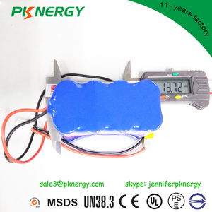 PKNERGY <span class=keywords><strong>4s4p</strong></span> 18650 rechargeable li ion batterie 14.8 v 6000 mah 6600 mah 8000 mah batterie au lithium pour le vide cleaner - Product Image 1