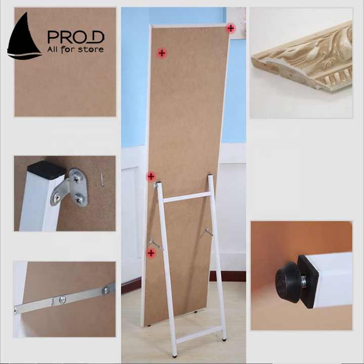 Home Wear Mirror Simple Floor Full Body Mirror Student Dormitory Fitting Mirror