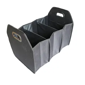 Verstärkte Griffe Klappbarer Car Cargo Trunk Organizer