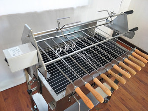 Pollo asado Chipre <span class=keywords><strong>barbacoa</strong></span> Parrilla de <span class=keywords><strong>barbacoa</strong></span> de carbón <span class=keywords><strong>con</strong></span> <span class=keywords><strong>Motor</strong></span> eléctrico - Product Image 3