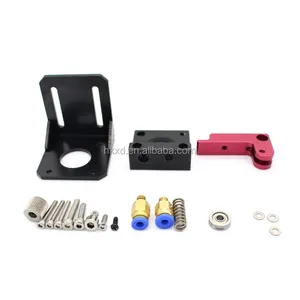 3D Printer Aksesoris Logam Remote Extruder MK8 Extruder dengan Braket Kiri dan Kanan Way 1.75 Mm/3 Mm filamen DIY Kit