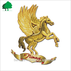 Patchs brodés de cheval pour vêtements, patchs personnalisés de haute qualité, moins chers, vente directe d'usine, pièces