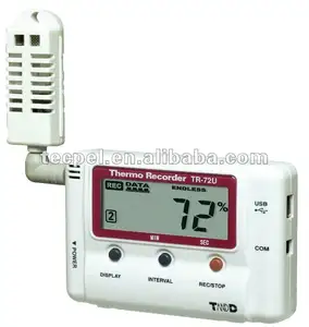 T y d de la temperatura y humedad/barometric presión tr-72ui registrador de datos
