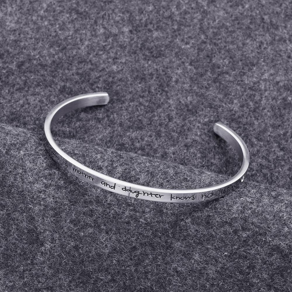 stainless steel plain bracelet
