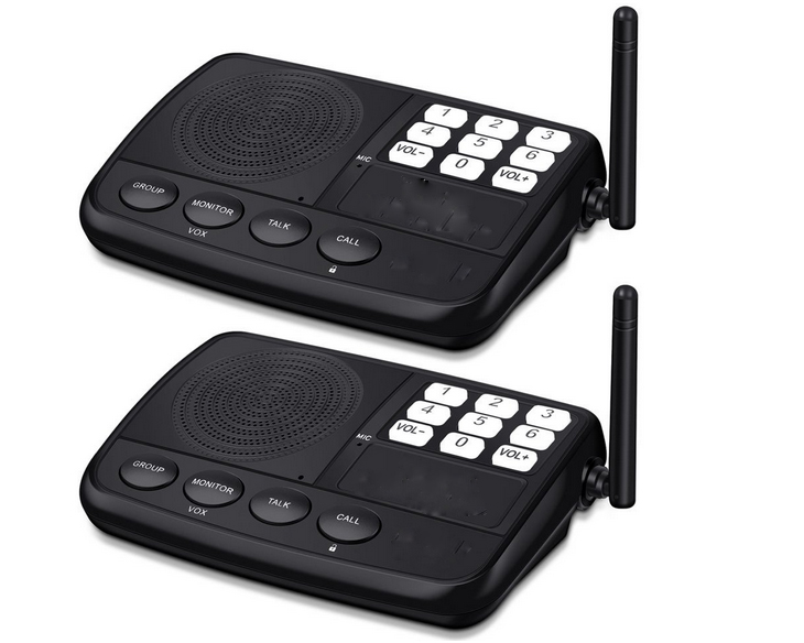 intercom system one way multi channel