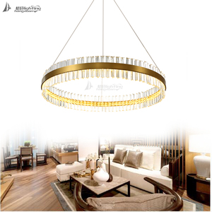 Moderno colgante LED tira k9 araña de cristal de <span class=keywords><strong>hotel</strong></span> - Product Image 2