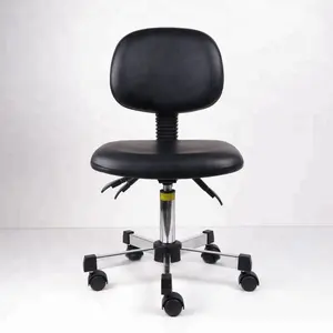كرسي معمل دوار من نوع ESD لكرسي غرفة التنظيف