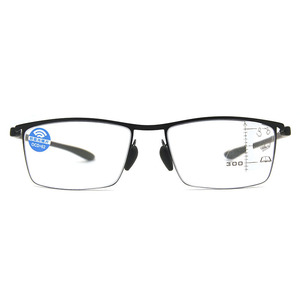 <span class=keywords><strong>Gafas</strong></span> de Lectura Deportivas de Media Montura de Acero Inoxidable, Lentes <span class=keywords><strong>Progresivas</strong></span> Multifocales para una Comodidad Óptima al Leer - Product Image 2