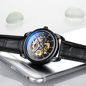 สแตนเลสธุรกิจแฟชั่น retro ผู้ชาย OEM นาฬิกาอัตโนมัติ - Product Image 4