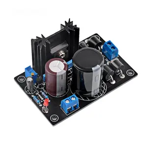 Taidacent AC0-34V DC Output 0-48V Input High Power Adjustable Power Supply Board Single Output HIFI Linear Power Supply LT1083