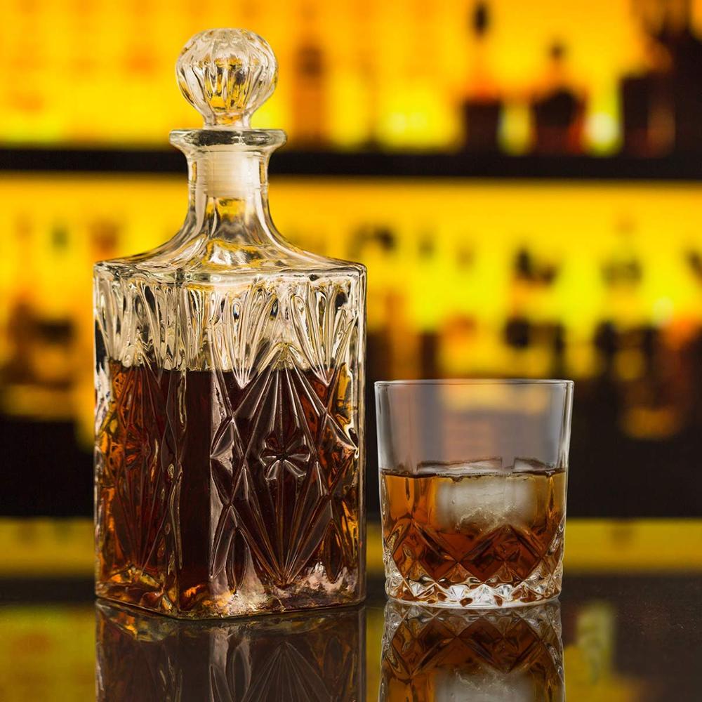 Lead-free Crystal Whiskey Glasses cups Drinkware