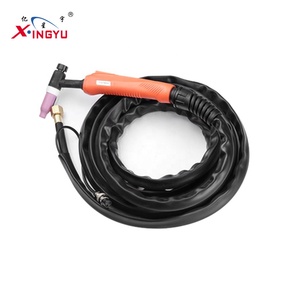 新しい<span class=keywords><strong>Tig</strong></span>溶接ハンドルArgonTig溶接トーチWp17溶接ガンスペアパーツ - Product Image 2