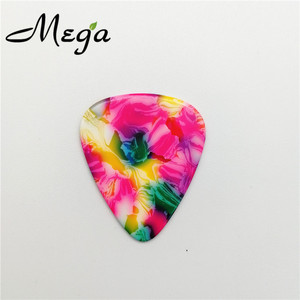 Púas <span class=keywords><strong>de</strong></span> <span class=keywords><strong>Guitarra</strong></span> con Diseño <span class=keywords><strong>de</strong></span> Mosaico Floral para Niños, Grosor Medio <span class=keywords><strong>de</strong></span> 0.71 mm, Más Vendidas - Product Image 3