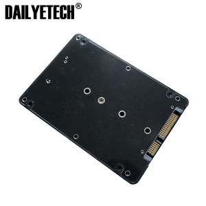 黒のBMキーソケット<span class=keywords><strong>2</strong></span> M.2NGFFSSDから<span class=keywords><strong>2</strong></span>.5SATAアダプターカード、DAILYETECHのケース付き - Product Image 2