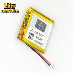 Plugue 1.5-<span class=keywords><strong>2</strong></span> P 3.7 V 804040 1800 mah de Alta qualidade Li-ion Recarregável de Polímero De Lítio Tensão Da Bateria Li- po Li-polímero Bateria - Product Image 3